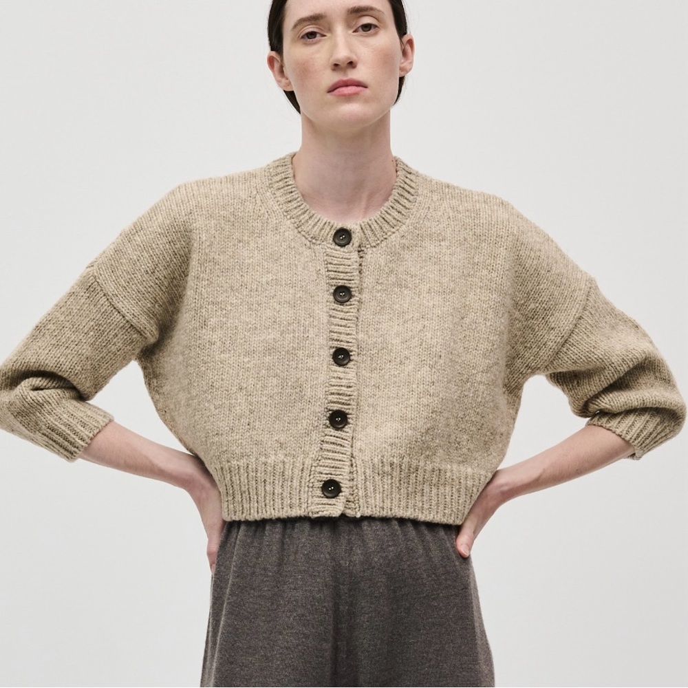 Babaa no61 cardigan - Mist